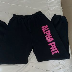 Alpha Phi sweatpants